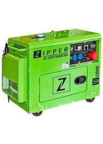 ZIPPER Stromerzeuger , Grün , Metall , 14,5 l , 94x54x76.5 cm , Freizeit & Co, Heimwerken, Werkzeug
