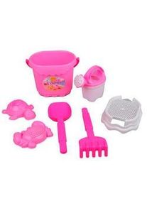 Sandspielzeug , Weiß, Pink , Kunststoff , Bsci, EN 71 , Freizeit & Co, Gartenspielzeug, Sandspielzeug