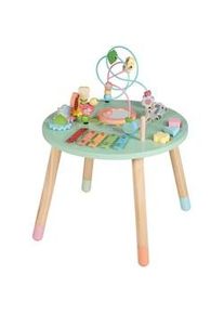 My Baby Lou Kinderspieltisch , Multicolor , Holz, Metall , Schima , massiv, Sperrholz , 48 cm , unisex , EN 71 , Spielzeug, Holzspielzeug