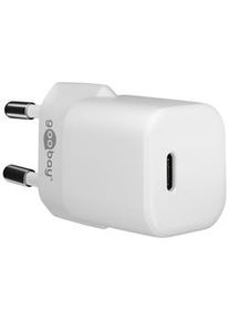 goobay USB-CTM PD (Power Delivery) Schnellladegerät nano (30 W) weiß - geeignet für Geräte mit USB-CTM (Power Delivery) wie z. B. iPhone 12