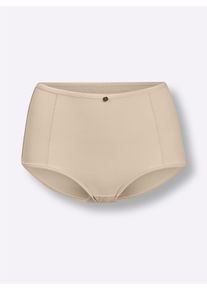 wäschepur Dames Hipster in ivoorkleur ,maat 38, Witt, 82% Polyamide, 18% Elastan