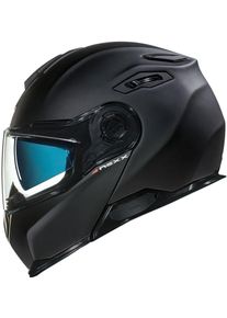 Nexx X.Vilitur Plain, opklapbare helm , kleur: mat zwart , maat: S