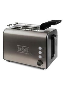 Black & Decker Black & Decker Toaster Toaster 2-Slice Extra Grills Brushed Steel