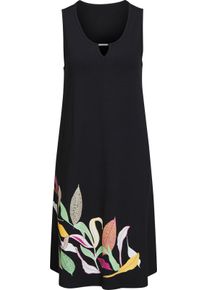 feel good Dames Zomerjurk zwart/fuchsia Maat 44/46