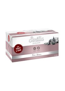 Smilla Fine Menu Kattenvoer 8 x 100 g.- Kalkoen & Lam