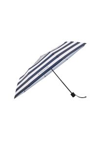 Tom Tailor Unisex Gestreifter Basic Regenschirm, blau, Gr. ONESIZE,