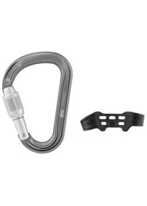 Petzl Attache Bar HMS carabiner (One Size, grey)