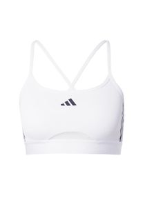 adidas Performance Sport-BH 'Hyperglam' Damen weiß Größe S Logoprint
