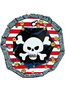 Liontouch Red Stripe Pirate Shield