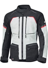 Held Tridale, veste textile imperméable pour femmes , couleur: Gris Clair/Noir , taille: L