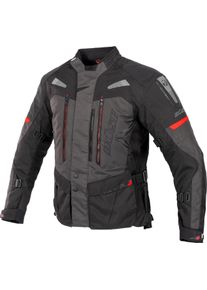 Büse Büse Monterey, textile jacket waterproof women , color: Black/Grey , size: 42