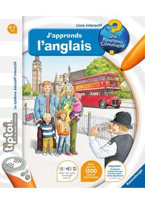 Ravensburger - Tiptoi J'apprends l'anglais - de 4 ans - Jeu éducatif
