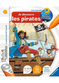 Ravensburger - Tiptoi Je découvre les pirates - de 4 ans - Jeu éducatif