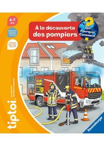 Ravensburger - Tiptoi À la découverte des pompiers - de 4 ans - Jeu éducatif