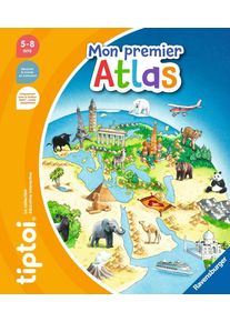 Ravensburger - Tiptoi Mon premier Atlas - de 5 ans - Jeu éducatif