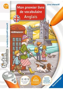 Ravensburger - Tiptoi Premier livre de vocabulaire anglais - de 6 ans - Jeu éducatif