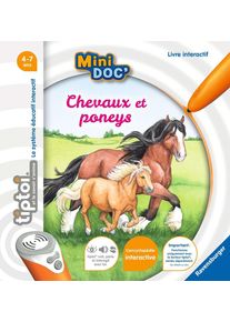 Ravensburger - Tiptoi - Mini Doc' - Chevaux et poneys - de 4 ans - Jeu éducatif