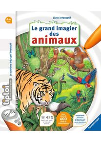 Ravensburger - Tiptoi Grand imagier des animaux - de 4 ans - Jeu éducatif