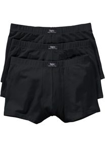 Lot de 3 boxers coton - noir - taille 5 (M) avec coton - bonprix