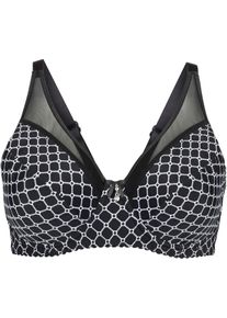 Soutien-gorge minimiseur avec mesh - noir - taille 100C - bonprix