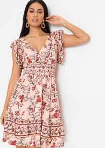 Robe imprimée - orange - taille 50/52 (XL) - bonprix