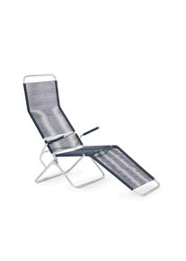 Chaise longue Altorfer Outdoor Embru Bleu gris RAL 5008