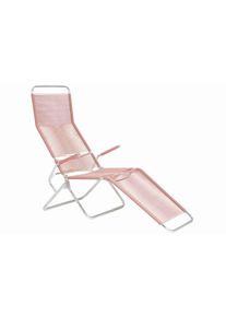 Chaise longue Altorfer Outdoor Embru Vieux rose RAL 3014