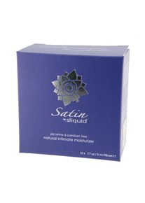 Lube Cube Sliquid Satin - Lotion vaginale 12 x 5 ml