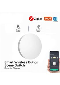 Zigbee – interrupteur de scène intelligent à une touche, bouton Tuya, panneau de scène, maison intelligente, liberté, artefact lumineux à coller
