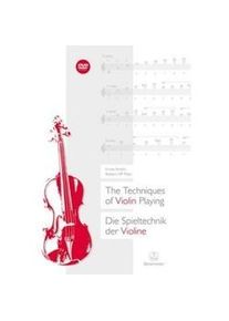 The Techniques Of Violin Playing / Die Spieltechnik Der Violine M. 1 Dvd - Irvine Arditti Robert HP Platz Gebunden