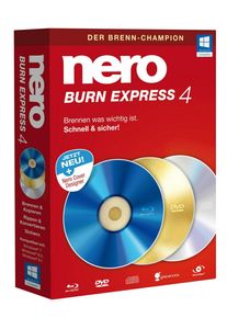 Nero Burn Express 4 1 gebruiker winnen