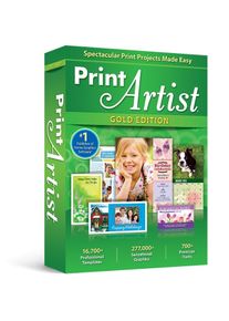 Print Artist 25 Gold English