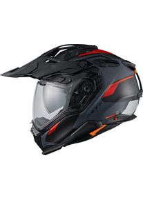 Nexx X.WED3 Pro Keyo, casco enduro , colore: Opaco Blu/Rosso , dimensione: XXS