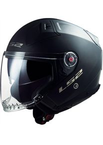 LS2 OF603 Infinity II Solid, open face helmet , color: Matt-Grey , size: S
