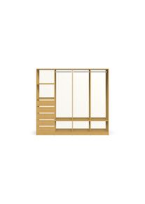 Pickawood Bedroom wardrobe system made to measure Real wood veneer