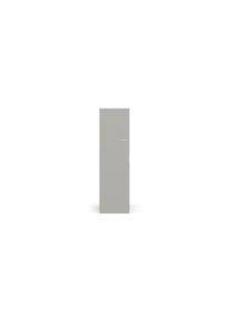 Pickawood Colonne de rangement grise sur mesure Mélaminé premium