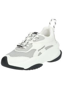 Steve Madden Dames Sneakers laag 'BELISSIMO' grijs / zwart / wit 36