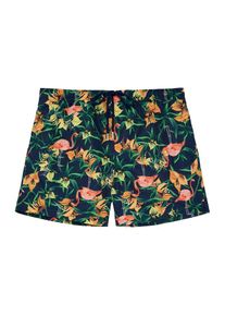 HOM Heren Zwemshorts ' Flamingo Beach Boxer ' gemengde kleuren M