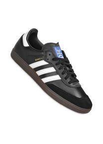 Adidas Skateboarding Samba ADV Schoen core black white gum gold Heren US 5