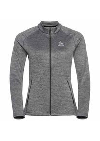 Odlo Damen Fli Mid Layer Full Zip grau