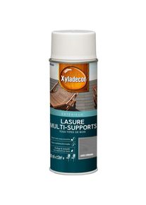 Xyladecor - Lasure aérosol multi-supports tous types de bois extérieur - aspect mat gris urbain 400 mL Gris Urbain
