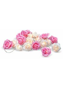 Boucle lumineuse romantique - roses - 20 lumières led