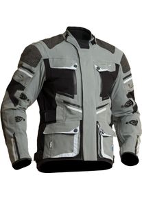 Lindstrands Sunne, giacca tessile impermeabile , colore: Grigio/Nero , dimensione: 56