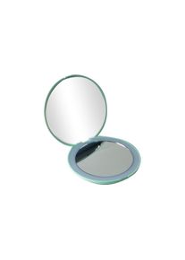 Qiyao - Miroir de maquillage Double face miroir led miroir cosmétique Double face pliable lampe à led miroir de charge usb Vert - RWMiroir grossissant