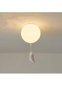 Lampe de chevet scandinave moderne Ours debout 25cm Abat-jour acrylique Tête E27 sans source lumineuse Convient pour chambre Salon Patio Café - Comely