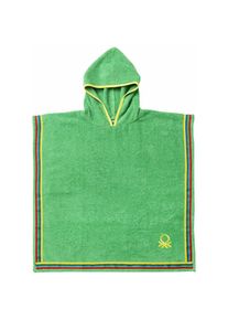 Benetton Poncho peignoir enfant 85X85CM 380 gsm 100% coton enfants vert