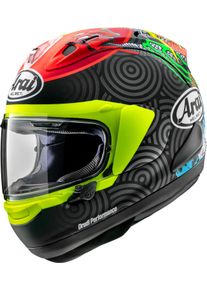 Arai RX-7V Evo Tatsuki, full face helmet , color: Black/Red/Yellow , size: S