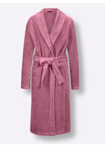 Caw&ouml; Damen Damenbademantel in altrosa ,Gr&ouml;&szlig;e 48/50, Witt, 80% Baumwolle, 20% Polyester