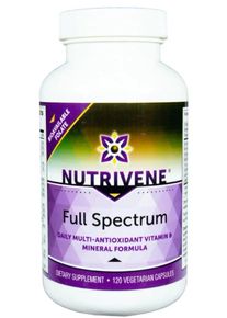 Nutrivene, Full Spectrum Daily Multi Antioxidant Formula, 120 veg. Kapseln [498,33 EUR pro kg]