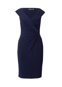 Lauren by Ralph Lauren Lauren Ralph Lauren Robe de cocktail 'Leonidas' Femme bleu taille 2